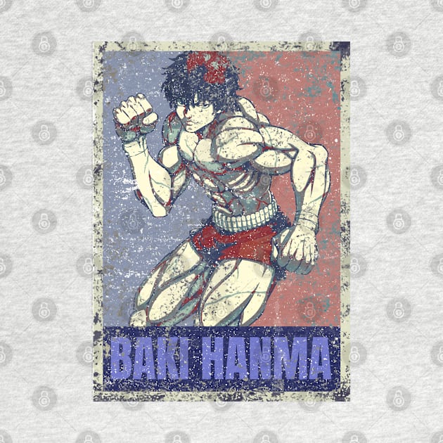 Baki Hanma in Hope and Distressed by DeathAnarchy